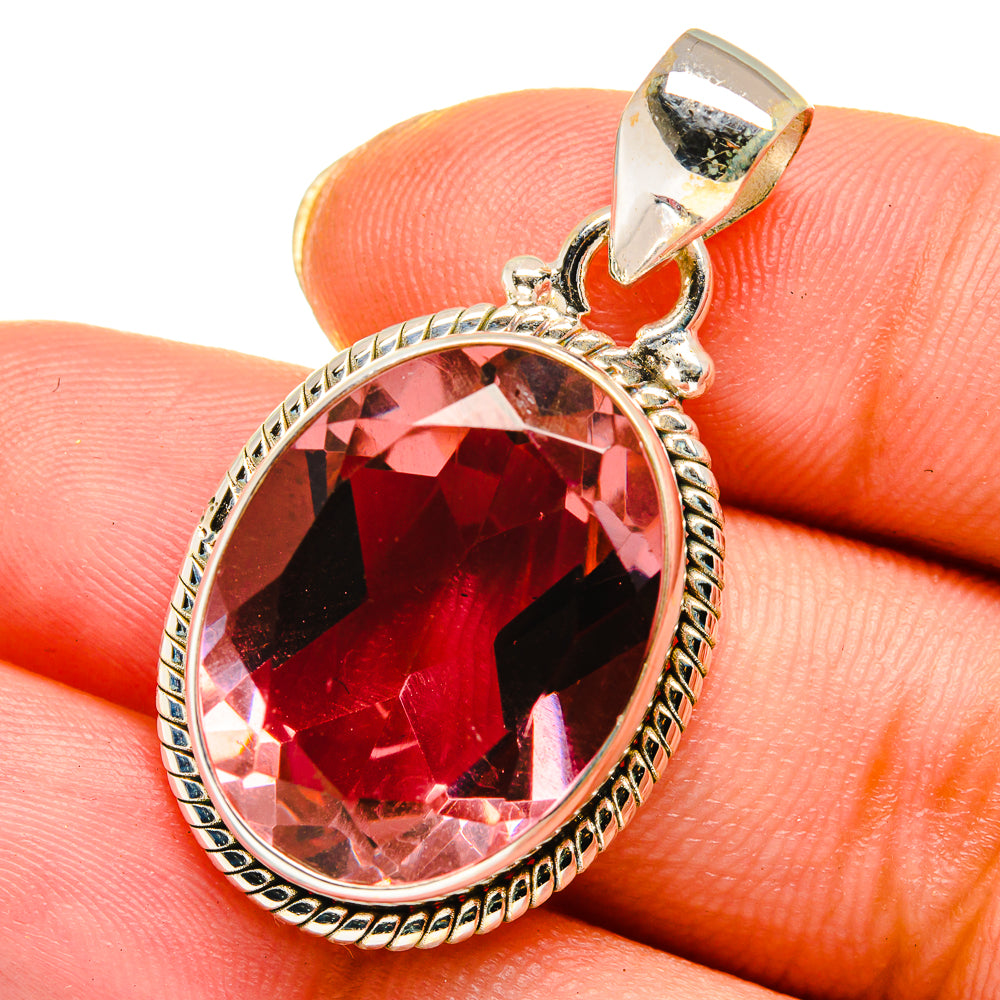 Color Change Alexandrite (lab.) Pendants handcrafted by Ana Silver Co - PD13848