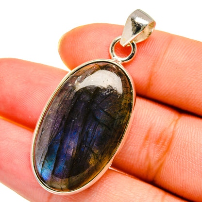 Labradorite Pendants handcrafted by Ana Silver Co - PD13851