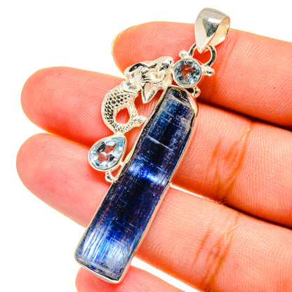 Kyanite Pendants handcrafted by Ana Silver Co - PD13855