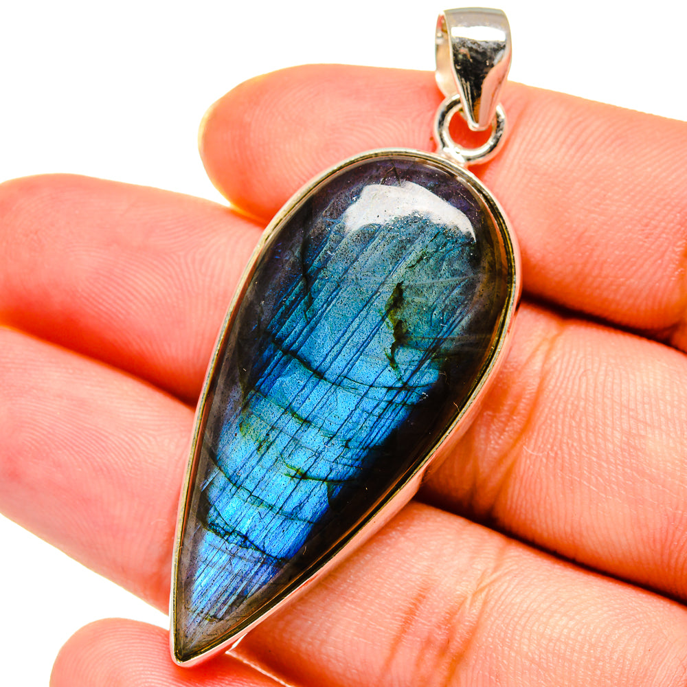 Labradorite Pendants handcrafted by Ana Silver Co - PD13860