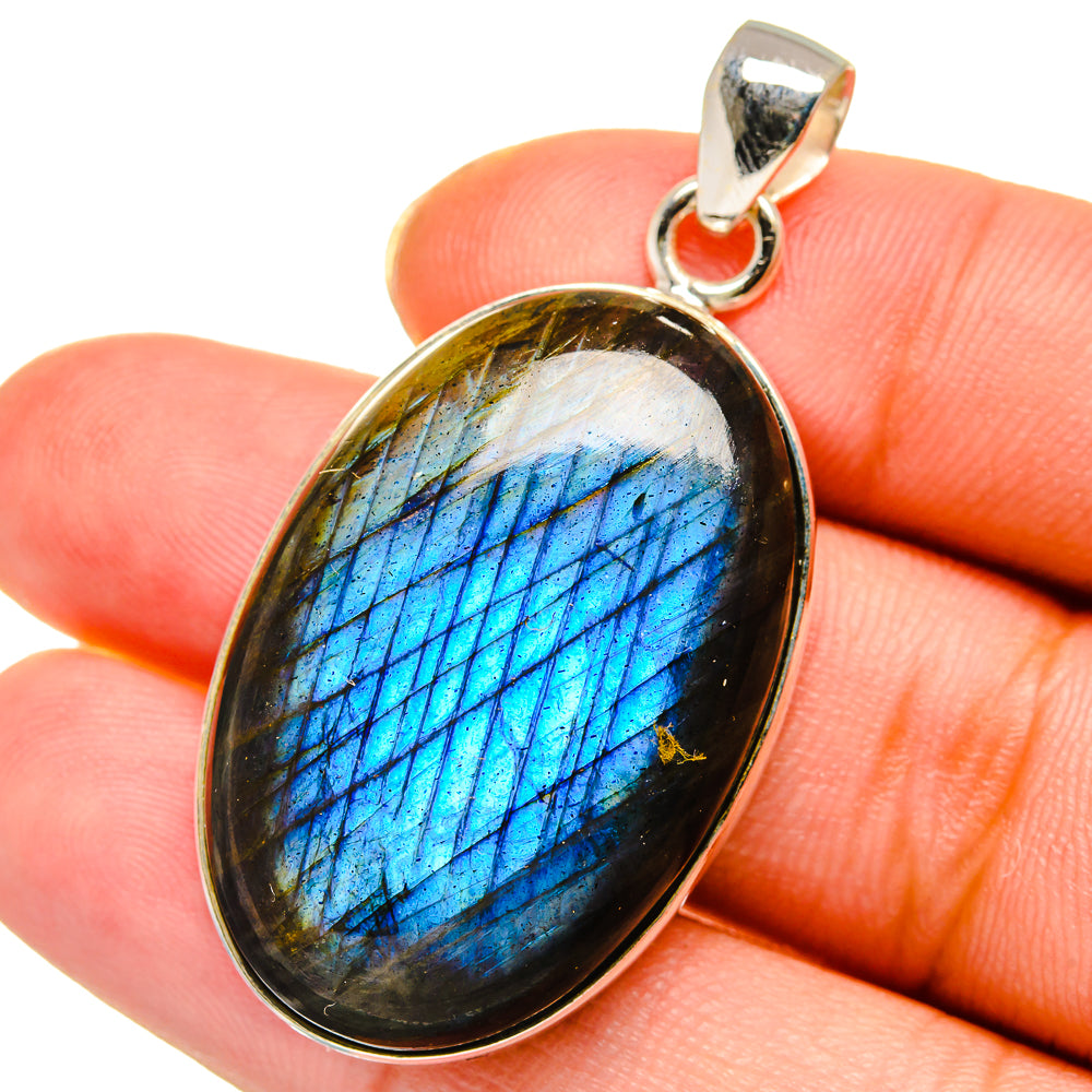 Labradorite Pendants handcrafted by Ana Silver Co - PD13863