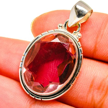 Color Change Alexandrite (lab.) Pendants handcrafted by Ana Silver Co - PD13876