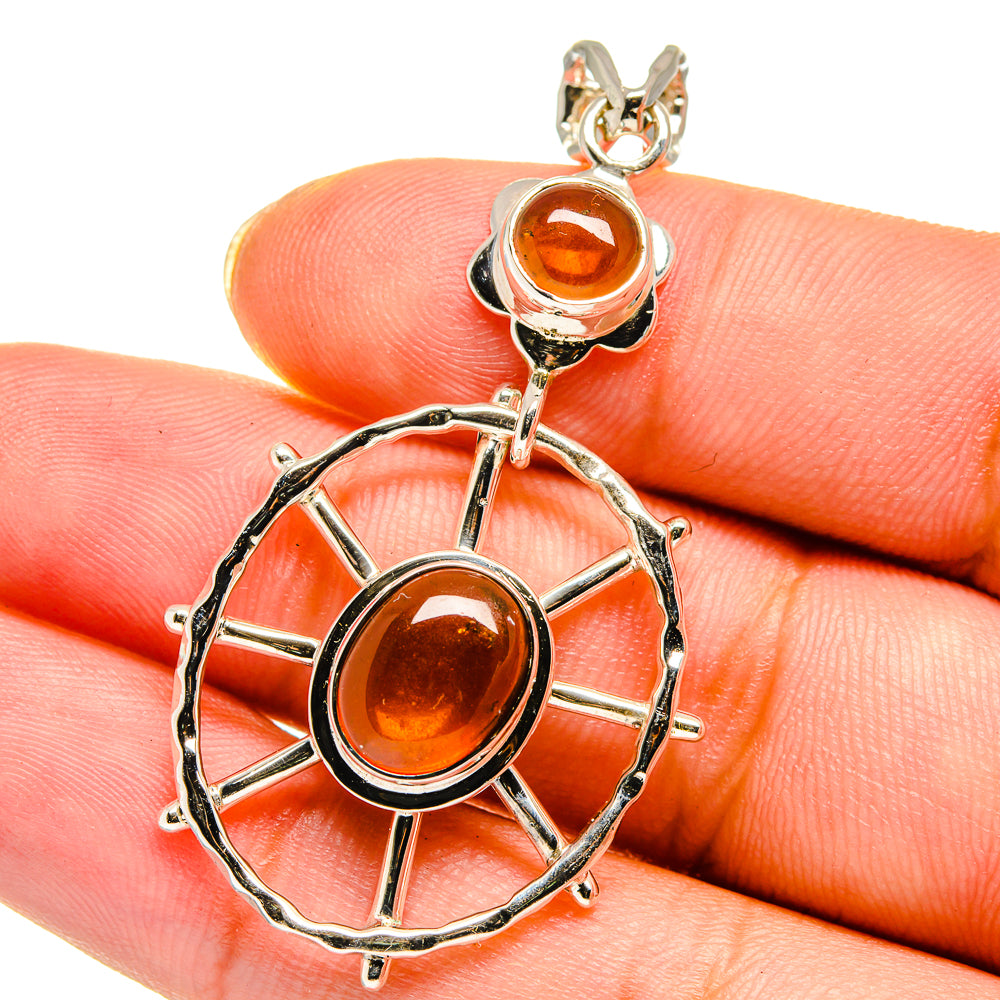 Citrine Pendants handcrafted by Ana Silver Co - PD13878