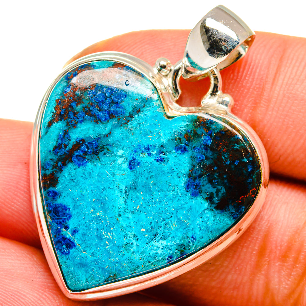 Shattuckite Pendants handcrafted by Ana Silver Co - PD13888
