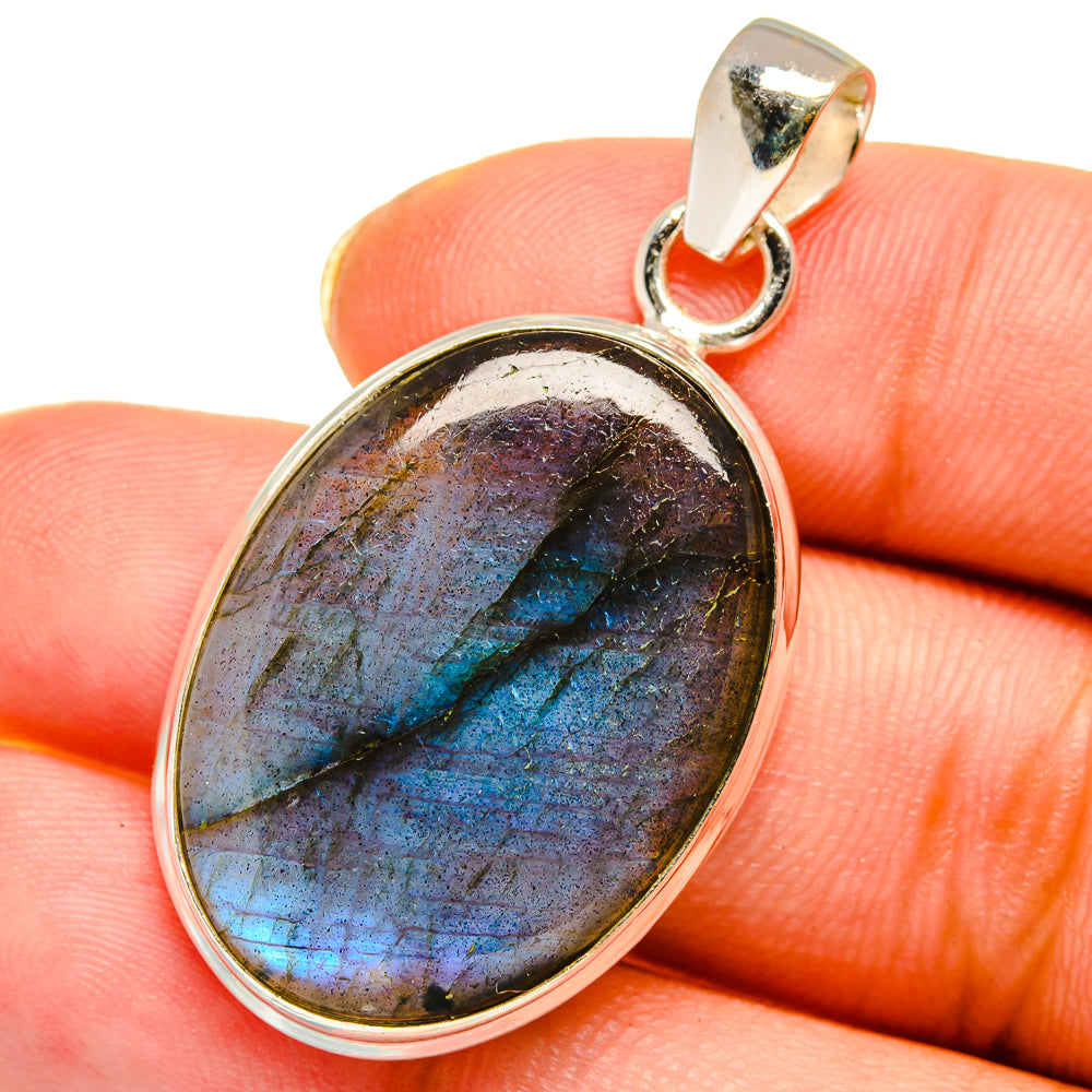Labradorite Pendants handcrafted by Ana Silver Co - PD13890