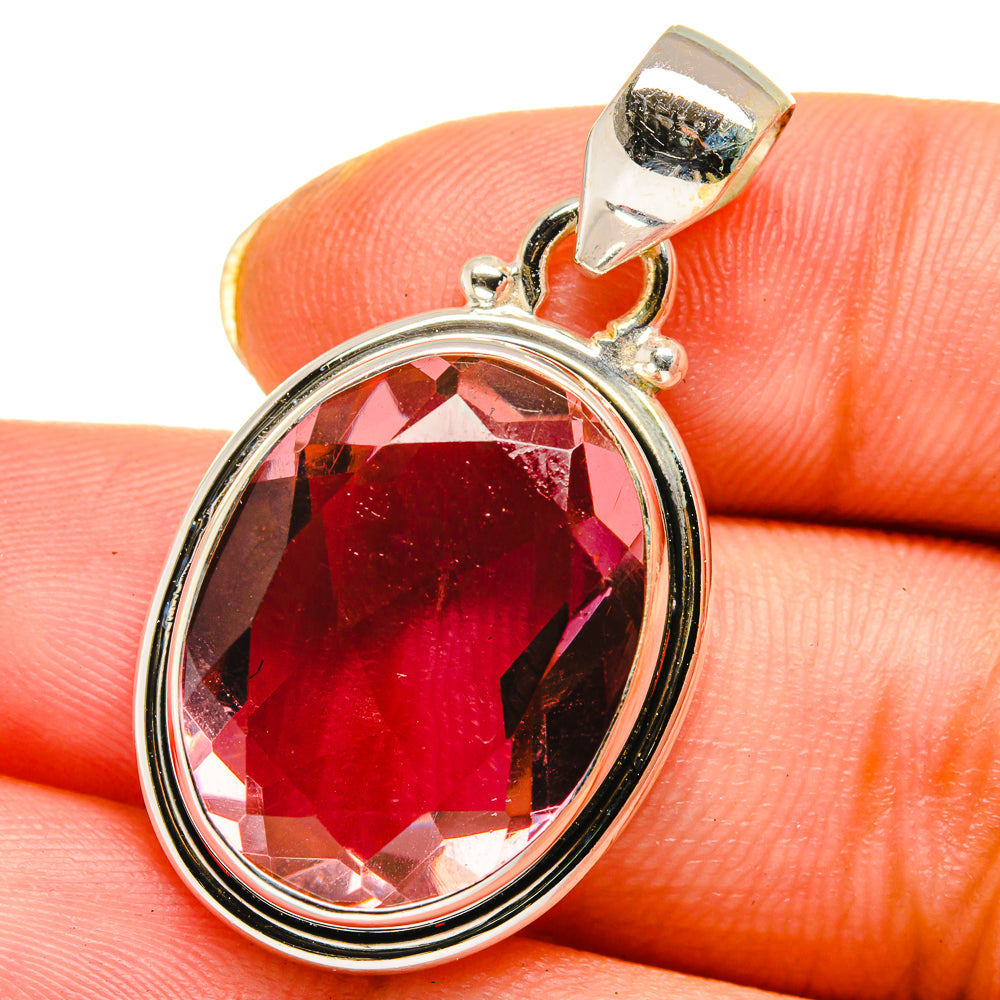 Color Change Alexandrite (lab.) Pendants handcrafted by Ana Silver Co - PD13892
