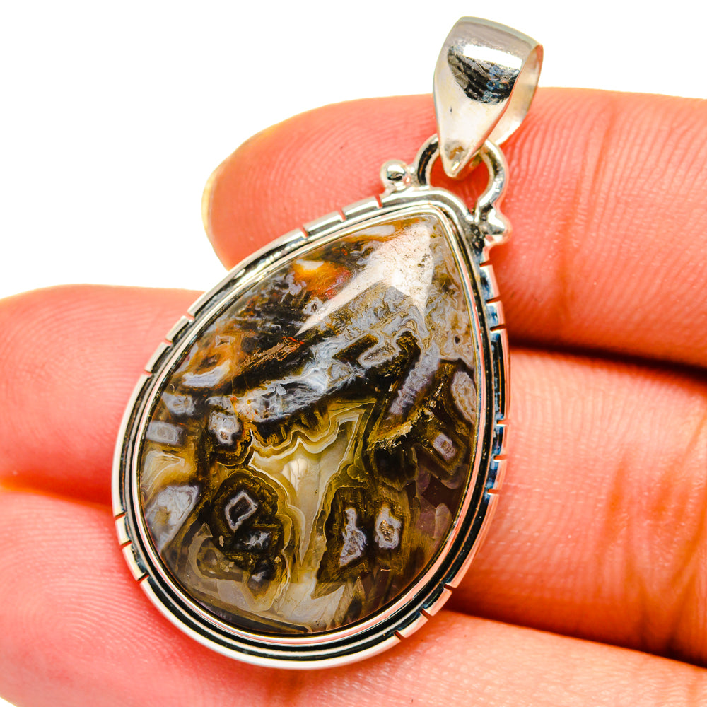 Ocean Jasper Pendants handcrafted by Ana Silver Co - PD13895