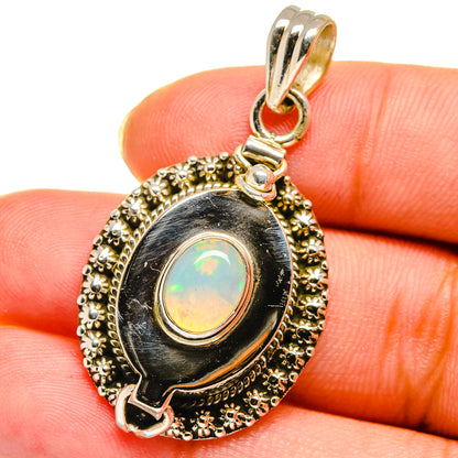 Ethiopian Opal Pendants handcrafted by Ana Silver Co - PD13897