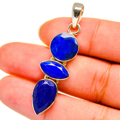 Lapis Lazuli Pendants handcrafted by Ana Silver Co - PD13899