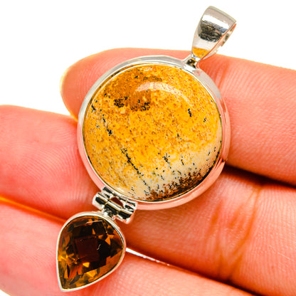 Picture Jasper Pendants handcrafted by Ana Silver Co - PD13903
