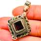 Garnet Pendants handcrafted by Ana Silver Co - PD13926