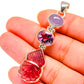 Pink Tourmaline Pendants handcrafted by Ana Silver Co - PD13936