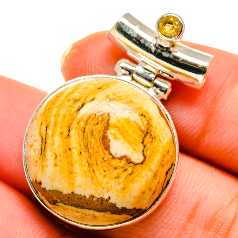 Picture Jasper Pendants handcrafted by Ana Silver Co - PD13944