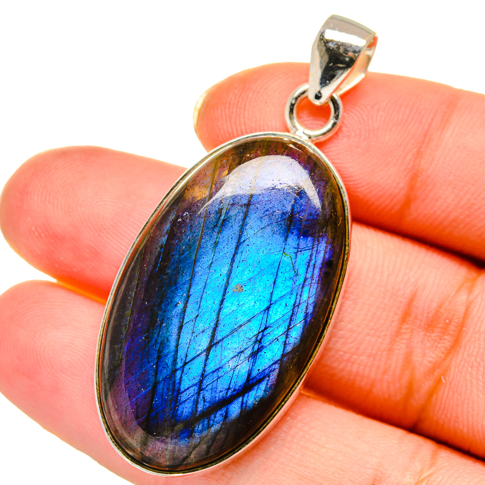 Labradorite Pendants handcrafted by Ana Silver Co - PD13947