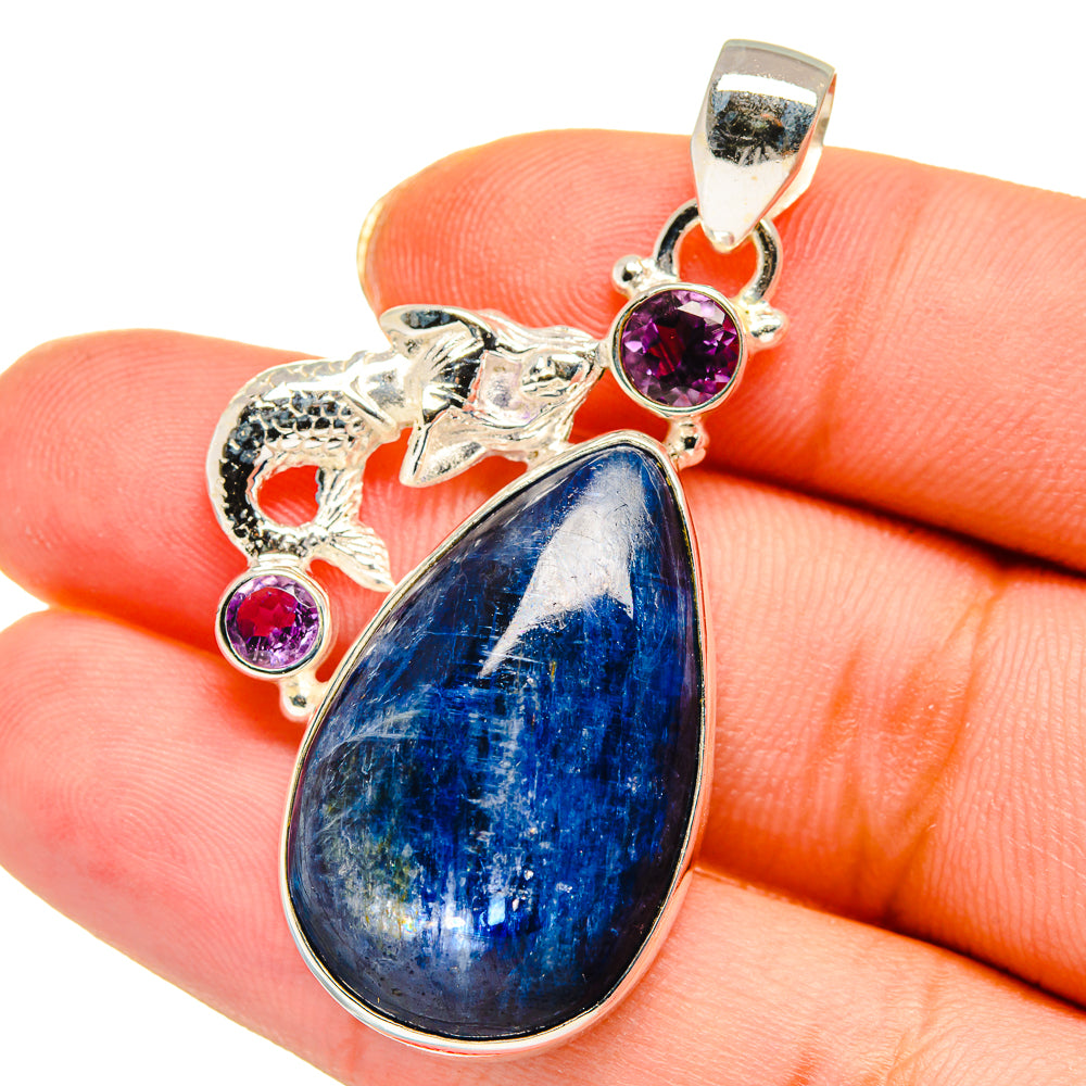 Kyanite Pendants handcrafted by Ana Silver Co - PD13950