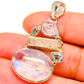 Rainbow Moonstone Pendants handcrafted by Ana Silver Co - PD13959