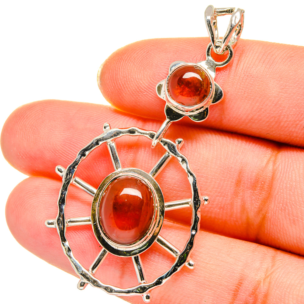Carnelian Pendants handcrafted by Ana Silver Co - PD13980