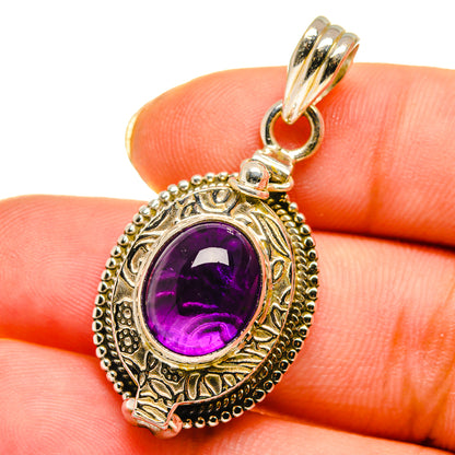Amethyst Pendants handcrafted by Ana Silver Co - PD13993