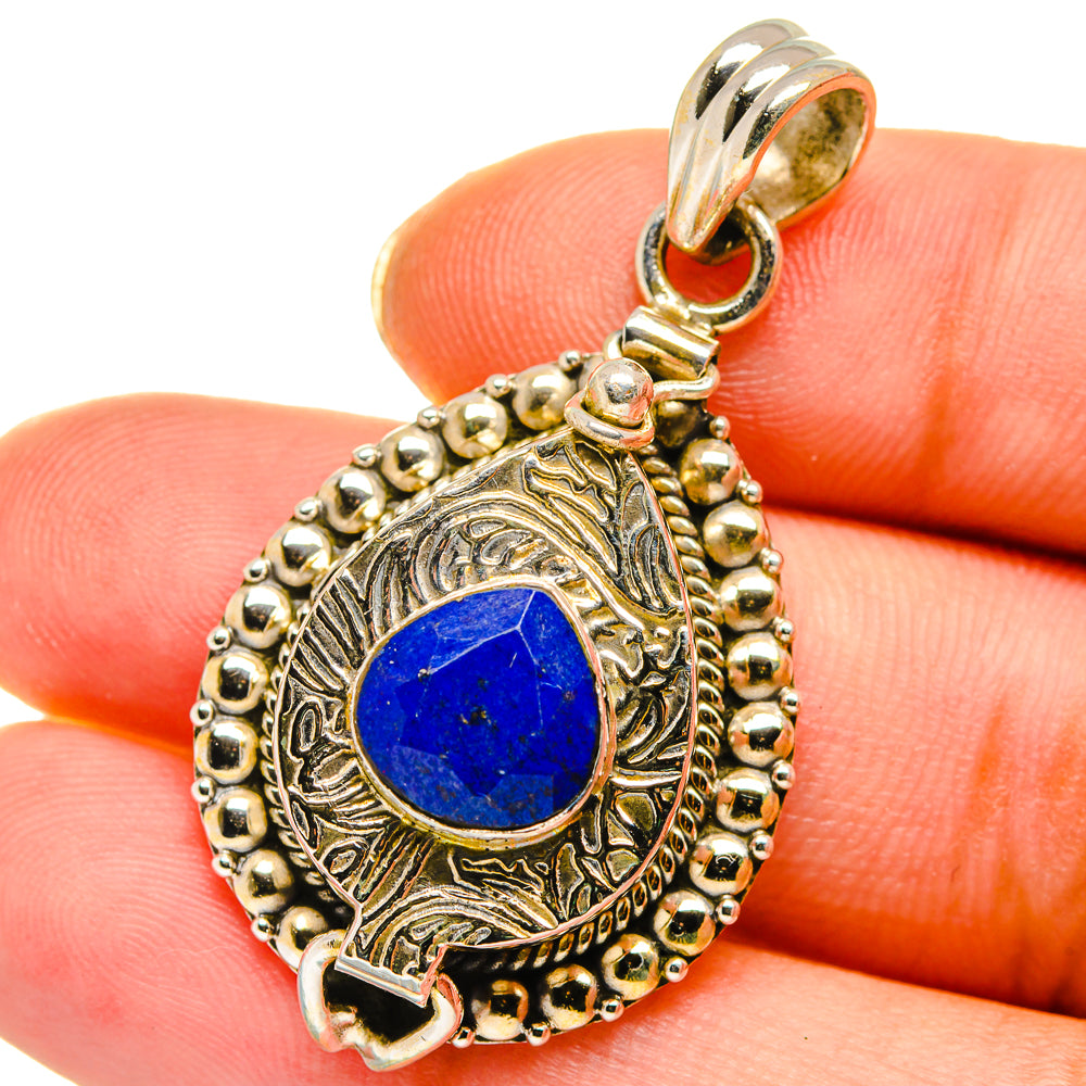 Lapis Lazuli Pendants handcrafted by Ana Silver Co - PD13995