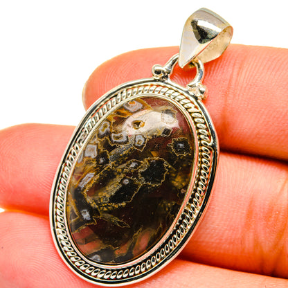 Turkish Tube Agate Pendants handcrafted by Ana Silver Co - PD14004
