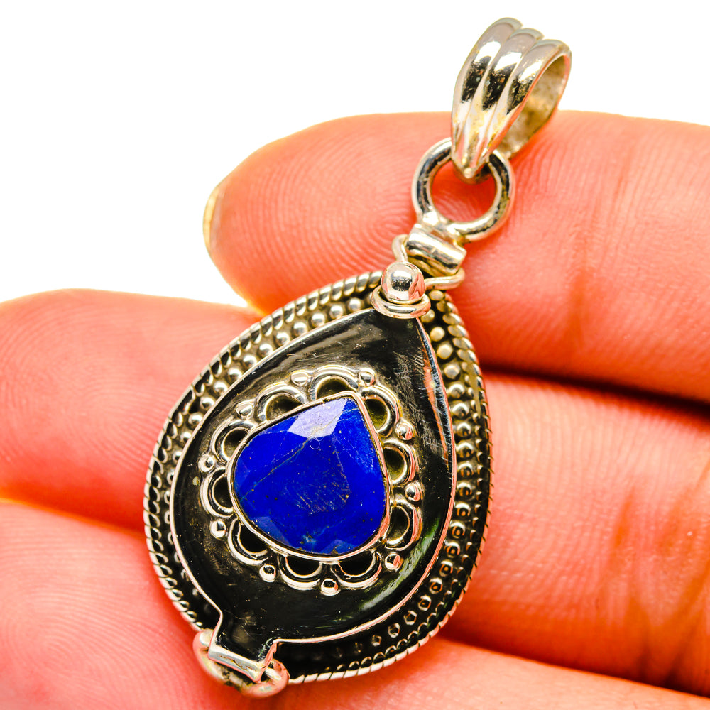 Lapis Lazuli Pendants handcrafted by Ana Silver Co - PD14012