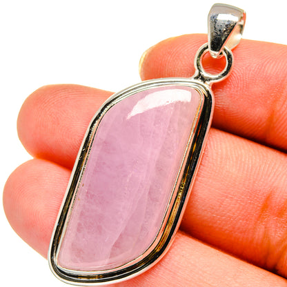 Kunzite Pendants handcrafted by Ana Silver Co - PD14025