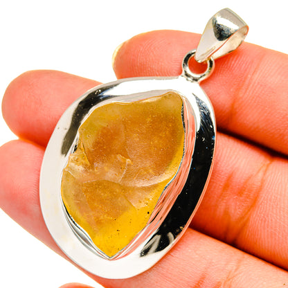 Libyan Glass Pendants handcrafted by Ana Silver Co - PD14031