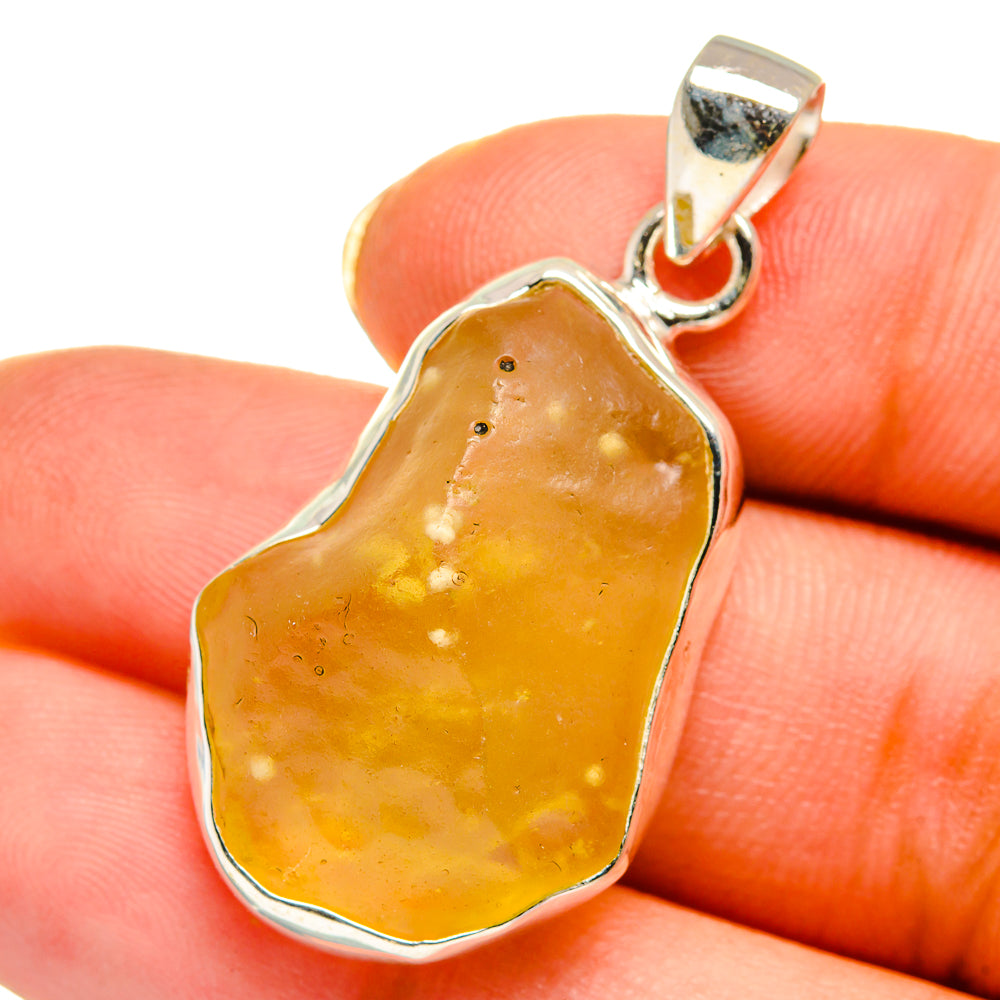 Libyan Glass Pendants handcrafted by Ana Silver Co - PD14035