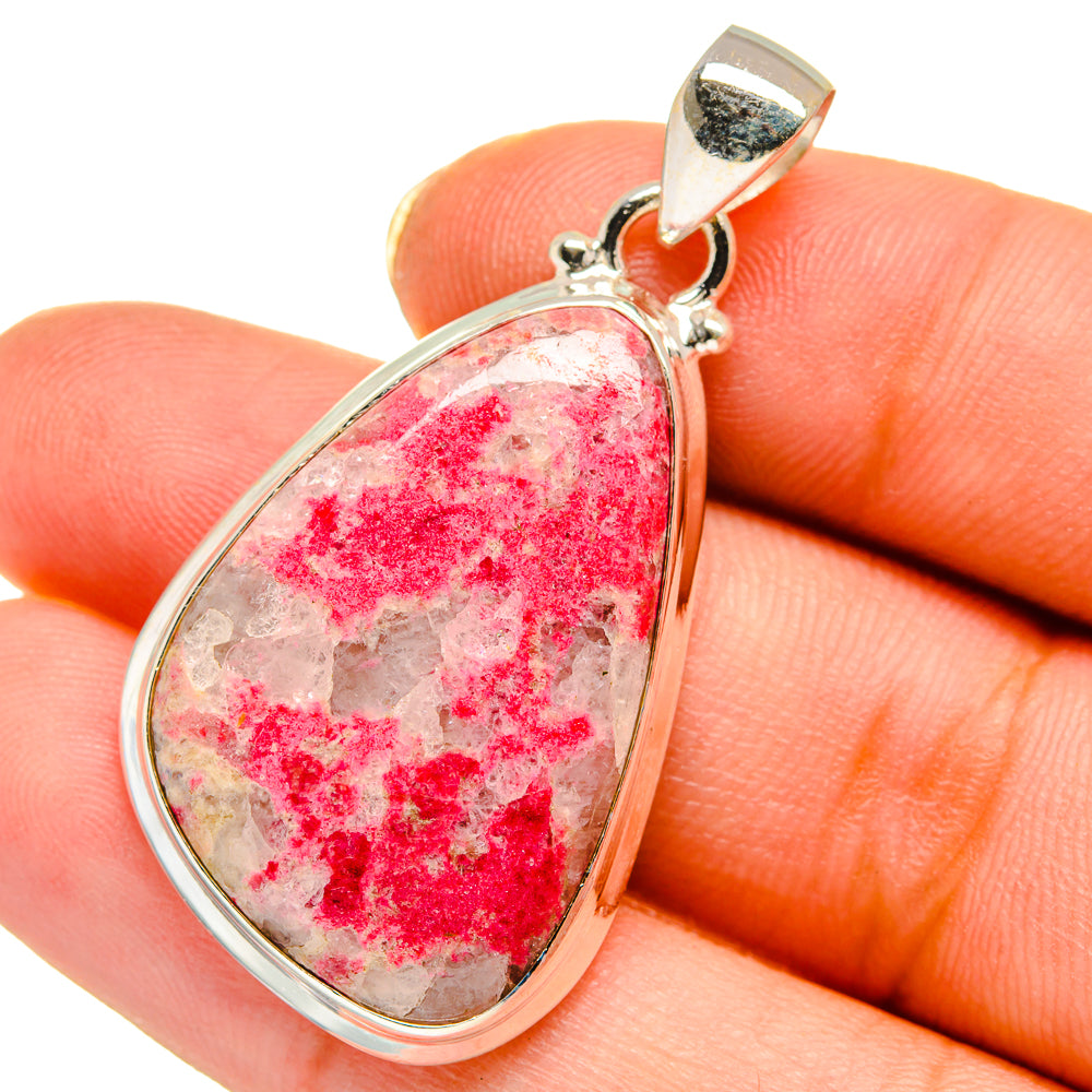 Thulite Pendants handcrafted by Ana Silver Co - PD14041