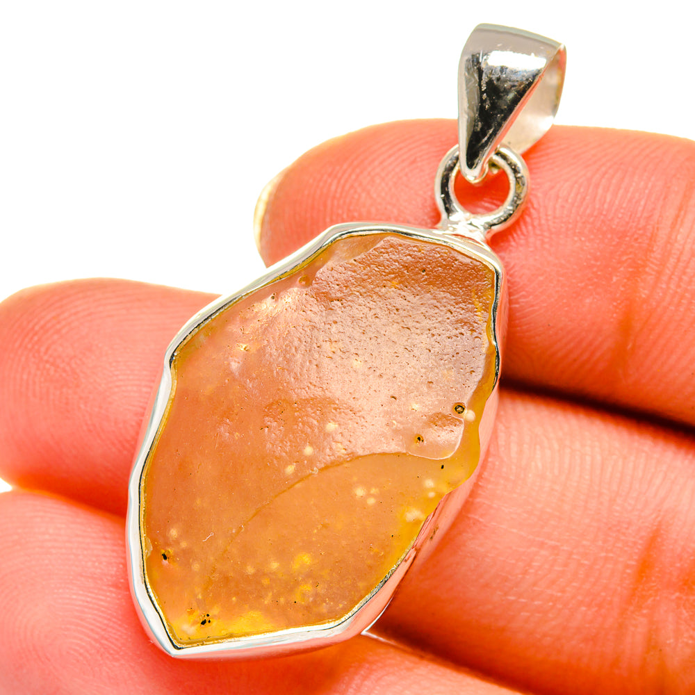 Libyan Glass Pendants handcrafted by Ana Silver Co - PD14065