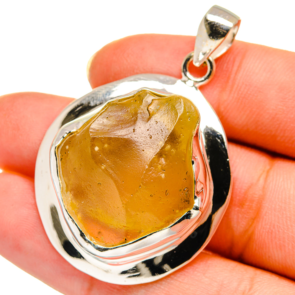Libyan Glass Pendants handcrafted by Ana Silver Co - PD14070