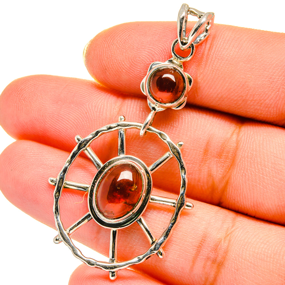 Carnelian Pendants handcrafted by Ana Silver Co - PD14081