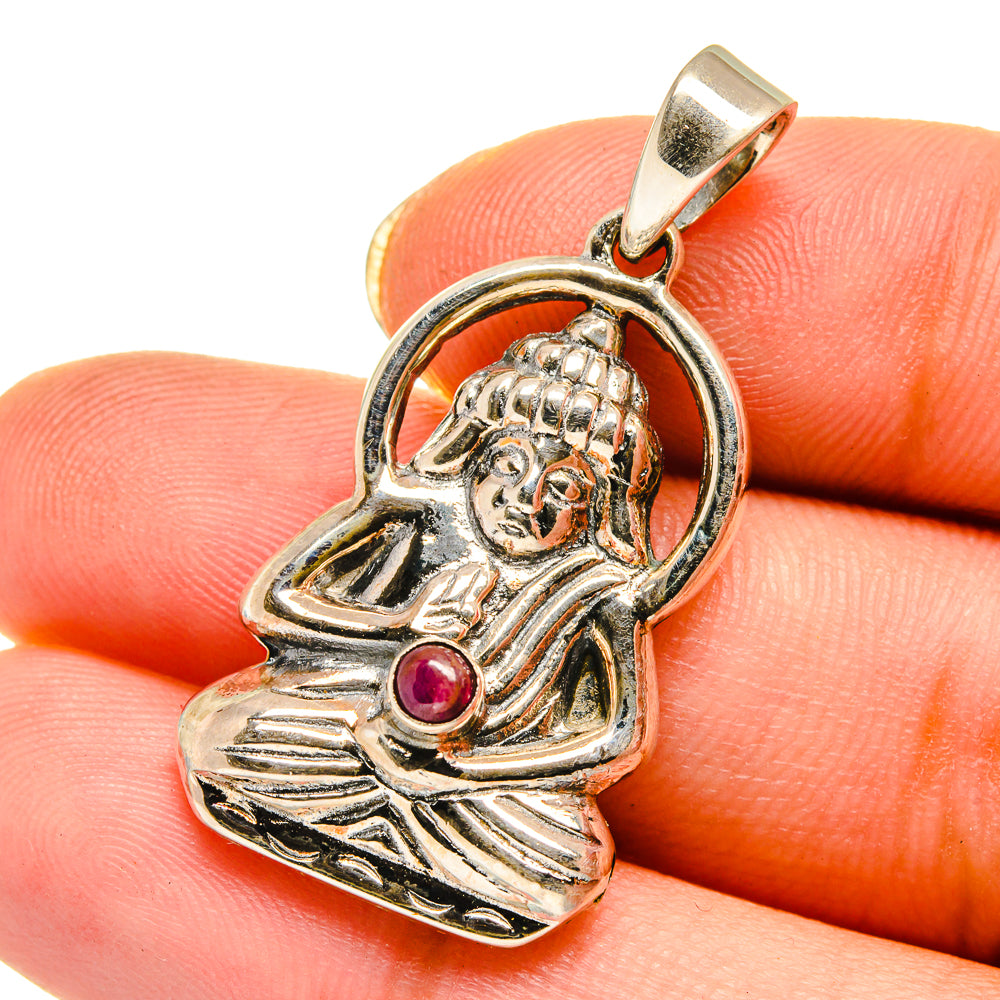 Pink Tourmaline Pendants handcrafted by Ana Silver Co - PD14107