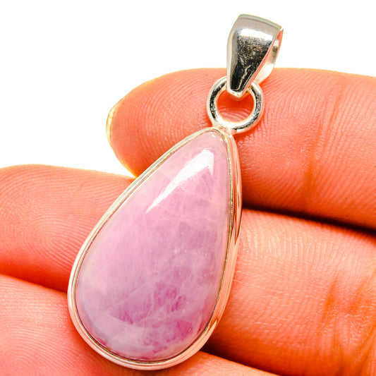 Kunzite Pendants handcrafted by Ana Silver Co - PD14113