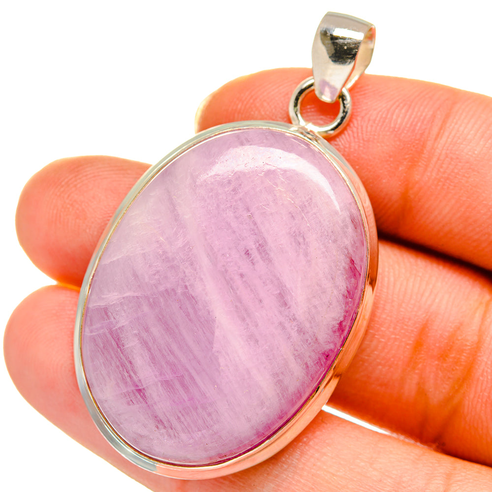 Kunzite Pendants handcrafted by Ana Silver Co - PD14115