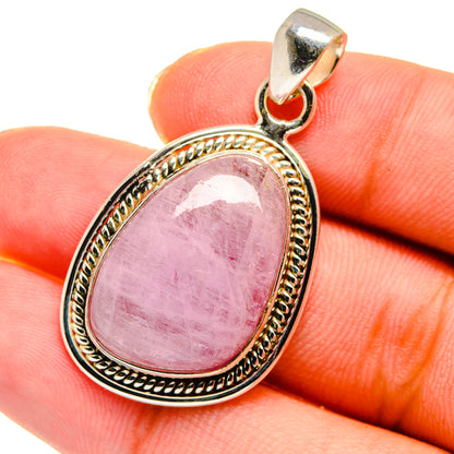 Kunzite Pendants handcrafted by Ana Silver Co - PD14118