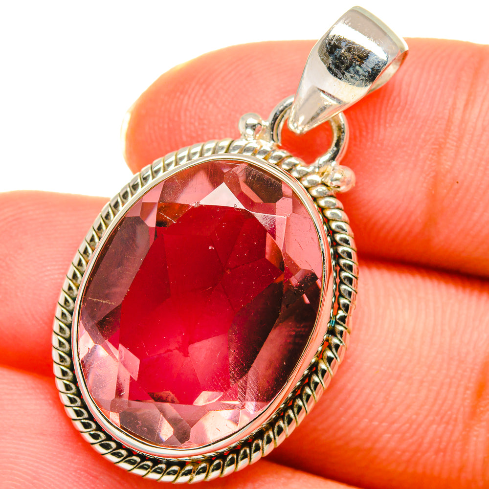 Color Change Alexandrite (lab.) Pendants handcrafted by Ana Silver Co - PD14122