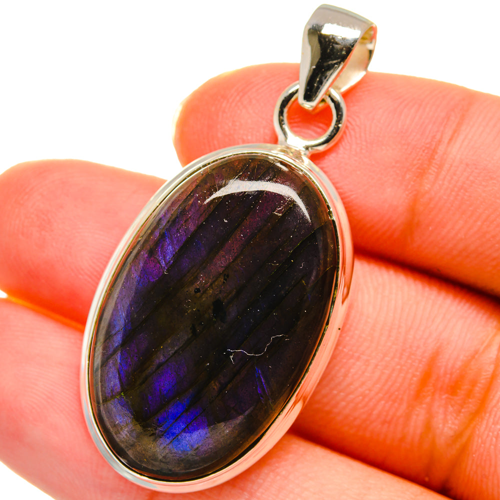 Labradorite Pendants handcrafted by Ana Silver Co - PD14130