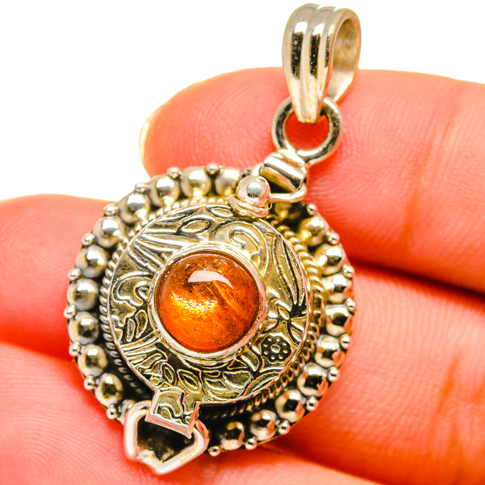 Sunstone Pendants handcrafted by Ana Silver Co - PD14165