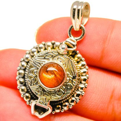 Sunstone Pendants handcrafted by Ana Silver Co - PD14165