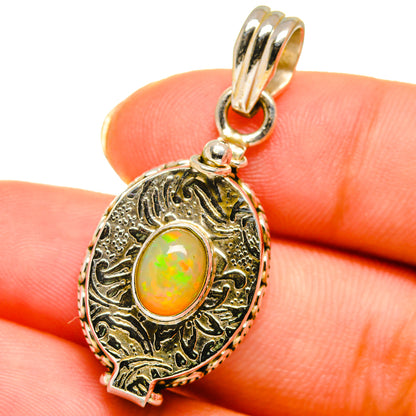 Ethiopian Opal Pendants handcrafted by Ana Silver Co - PD14169