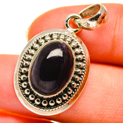Amethyst Pendants handcrafted by Ana Silver Co - PD14173