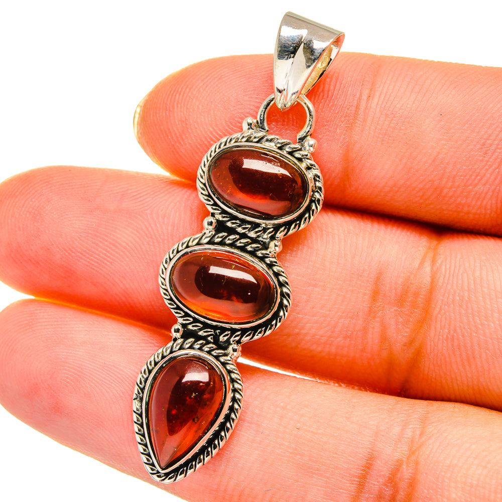 Carnelian Pendants handcrafted by Ana Silver Co - PD14185