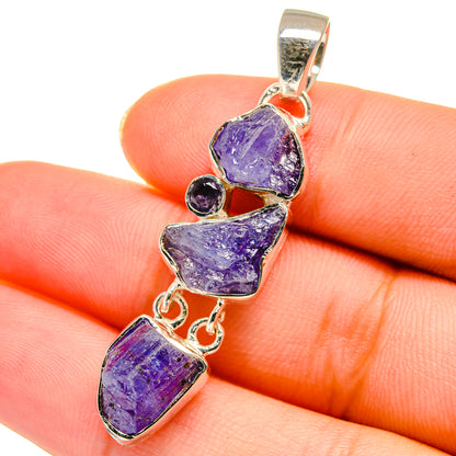 Tanzanite Pendants handcrafted by Ana Silver Co - PD14200