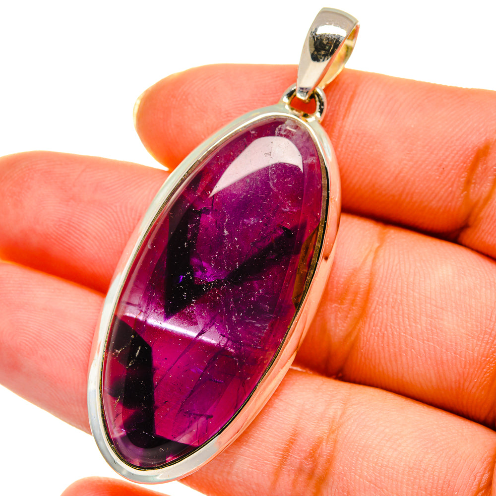 Amethyst Pendants handcrafted by Ana Silver Co - PD14211