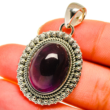 Amethyst Pendants handcrafted by Ana Silver Co - PD14217