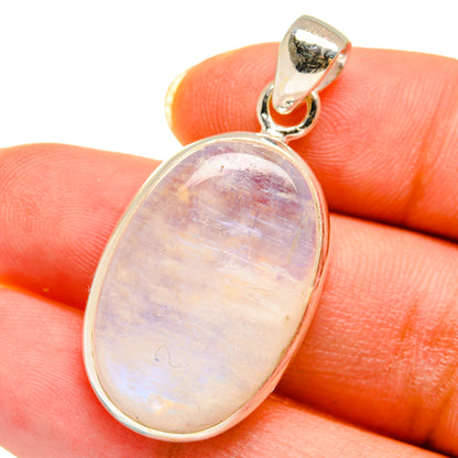Rainbow Moonstone Pendants handcrafted by Ana Silver Co - PD14218