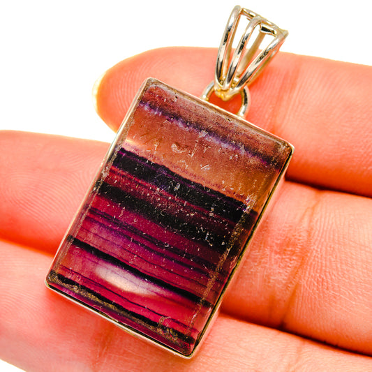 Fluorite Pendants handcrafted by Ana Silver Co - PD14258