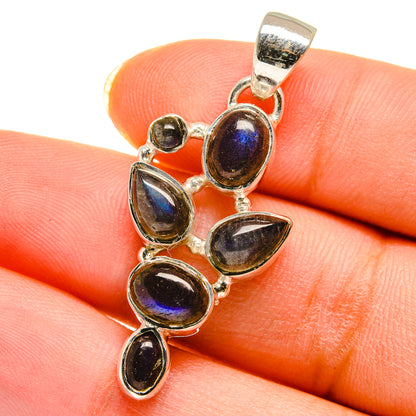 Labradorite Pendants handcrafted by Ana Silver Co - PD14261