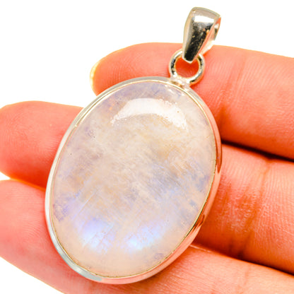 Rainbow Moonstone Pendants handcrafted by Ana Silver Co - PD14284